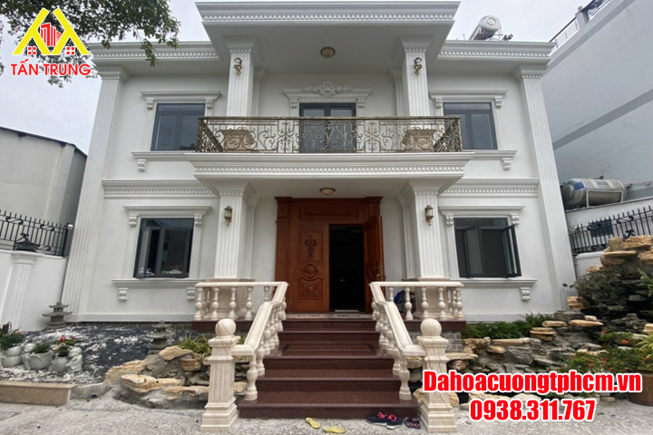 thi cong da hoa cuong cho biet thu tai tphcm da hoa cuong tan trung
